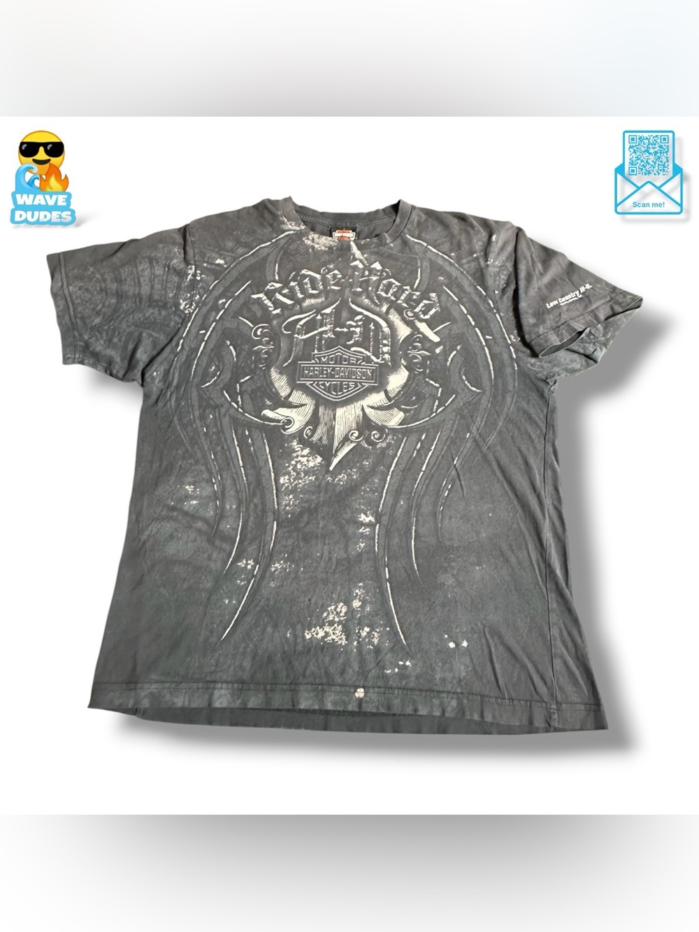 Mens Harley-Davidson Ride Hard AOP T-Shirt